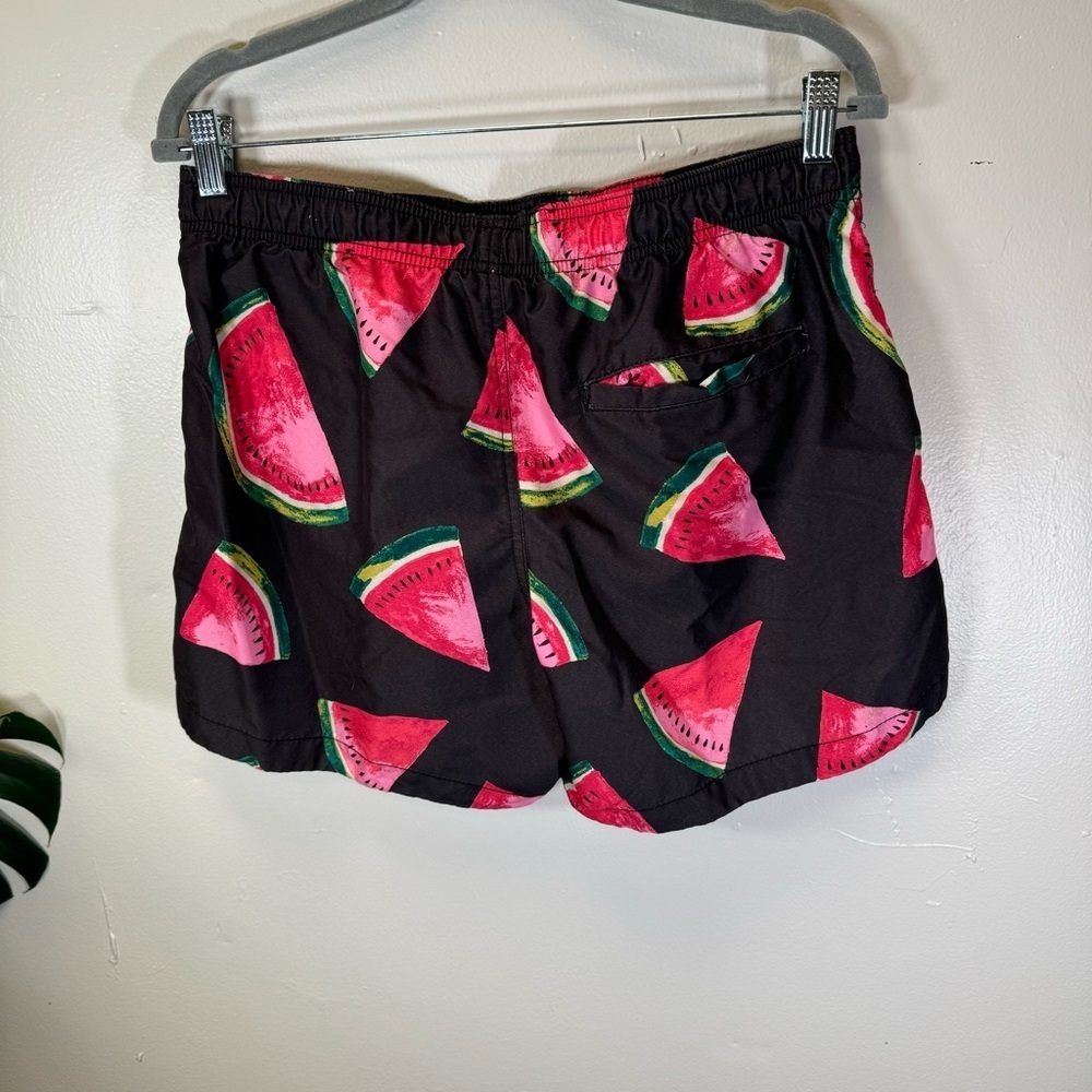 H&M men's watermelon print swim shorts surfboard trunks pockets mesh liner small - Picture 7 of 11